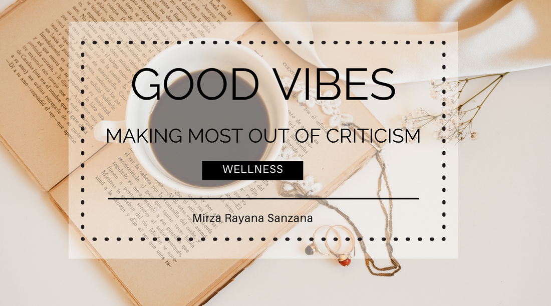 Wellness blog making most out of criticism